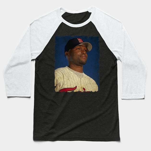 Torii Hunter in Minnesota Twins Baseball T-Shirt by SOEKAMPTI